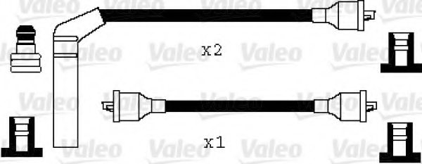 VALEO 346017 Ignition Cable Kit